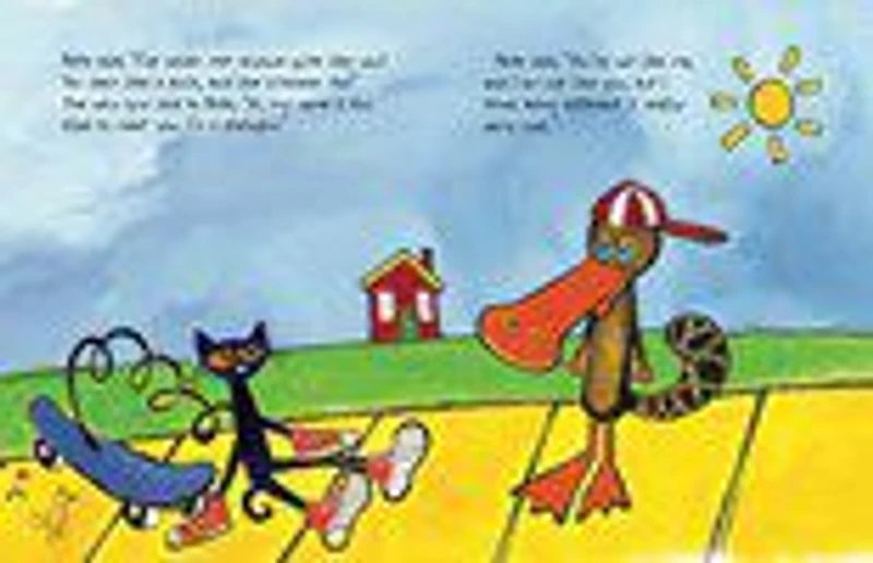 Pete the Cat and the New Guy - Édition anglaise