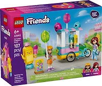 LEGO Friends Le Kiosque de Crème Glacée et de Ballons - Jouet de Simulation - 2 Minipoupées, des Ballons et un Vélo - 42692