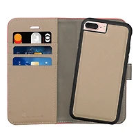 Blu Element 2 in 1 Folio Case for iPhone 8 Plus/7 Plus/6S Plus/6 Plus Red/Butterum (B21I7PRD)