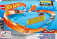 Hot Wheels - Coffret de jeu Piste Champion du dérapage - Édition anglaise.