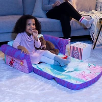 Mobilier Marshmallow - Canapé dépliable en mousse 2-en-1 pour enfants, The Little Mermaid, par Spin Master