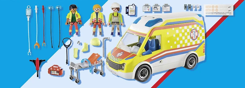 Playmobil - Ambulance avec effets lumineux et sonore