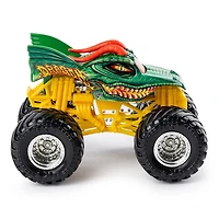 Monster Jam, Monster truck authentique Dragon en métal moulé à l'échelle 1:64