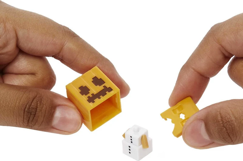 Minecraft - Mini Têtes - Golem de Neige