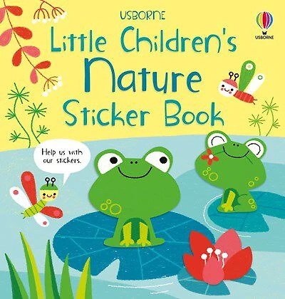 Little Children's Nature Sticker Book - Édition anglaise
