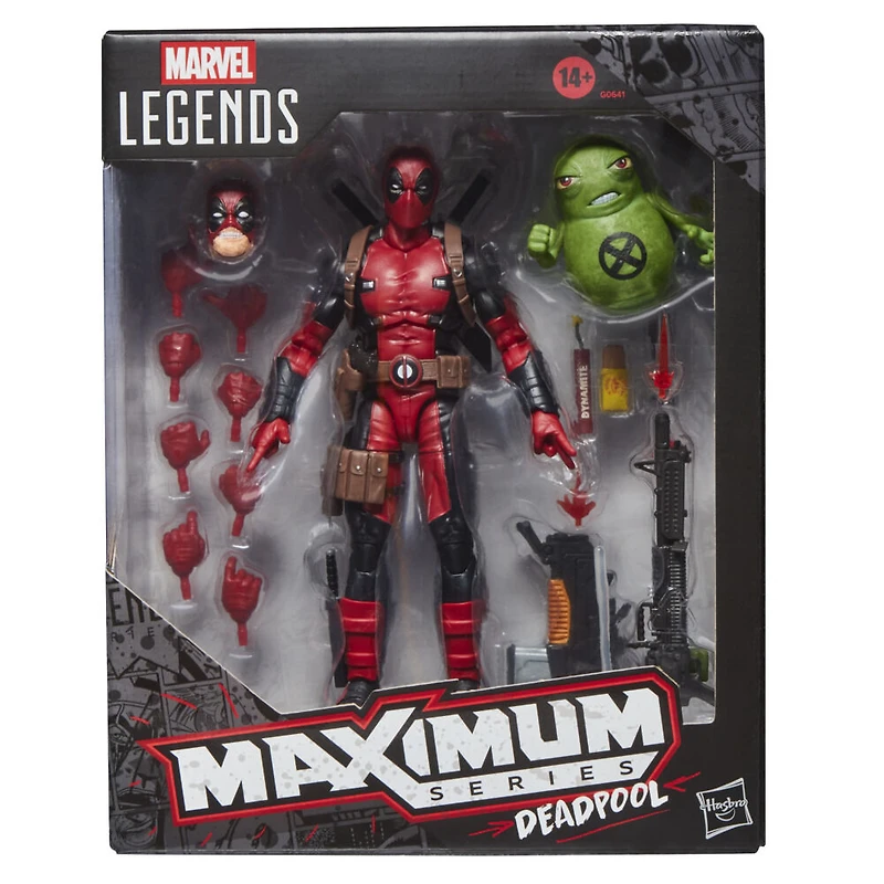 Marvel Legends Maximum Series, figurine Deadpool avec Doop