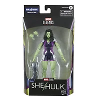 Marvel Legends Series, figurine de collection She-Hulk de 15 cm de la série MCU Disney+ She-Hulk, 2 accessoires et 1 pièce Build-a-Figure