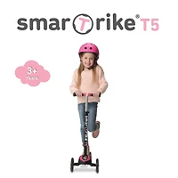 smarTrike T5 Scooter – Rose