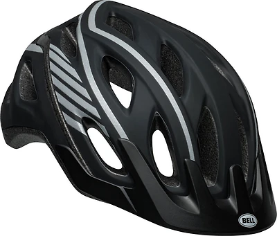 Cadence Adult Black Reflective Helmet