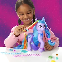 My Little Pony : Raconte ton histoire Styles arc-en-ciel Izzy Moonbow, figurine de licorn - Édition anglaise