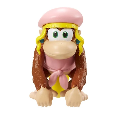 Nintendo-  Nintendo 2.5" Limited Articulation Wave 5- Dixie Kong