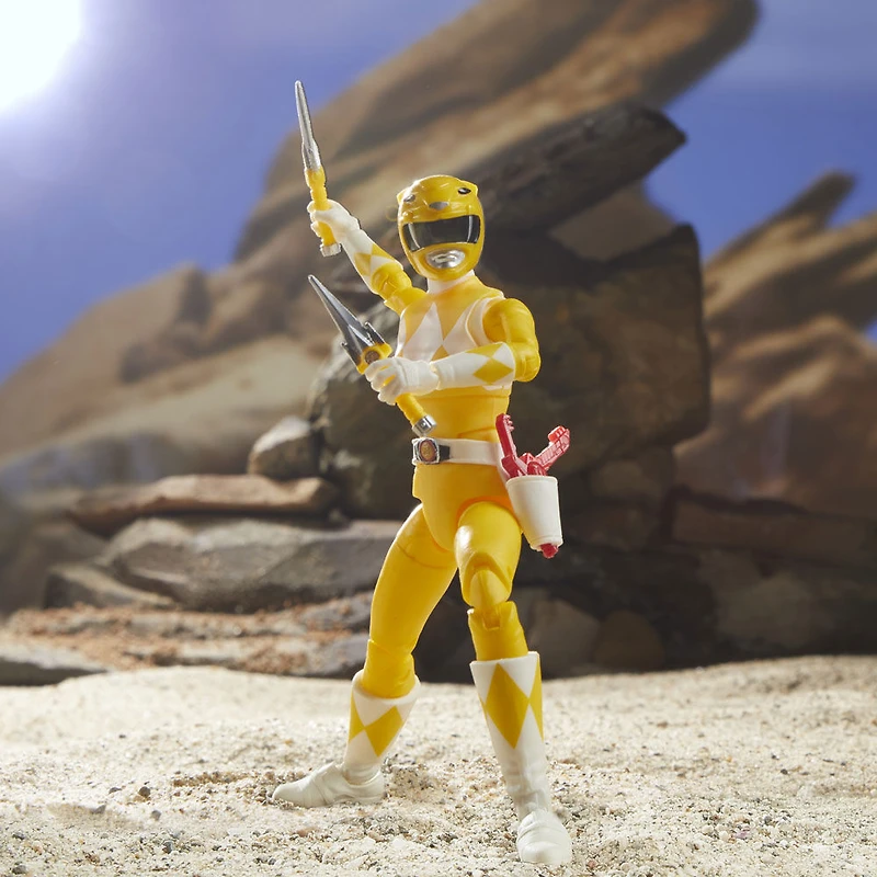 Power Rangers Lightning Collection - Figurine jouet de collection Mighty Morphin Ranger jaune