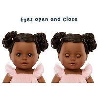 BABY born Birthday Baby Doll Harper - Dark Brown Eyes