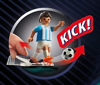 Playmobil - Soccer Player -Argentina
