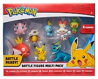 Pokémon - Multi-emballage de figurines de combat, paquet de 8 - Notre exclusivité