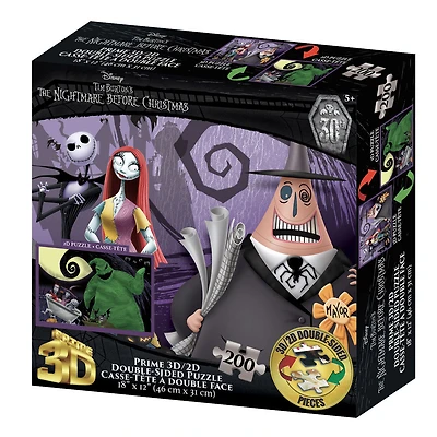 Nightmare Before Christmas Double Sided 200Pc Puzzle