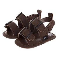 Beverly Hills Polo Club Open Toe Sandal Brown