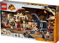 LEGO Jurassic World L'évasion du T. rex et de l'Atrociraptor 76948 (461 pièces)