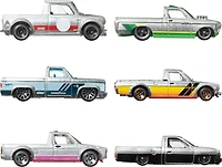 Hot Wheels Métal moulé 1:64 Coffret de 6véhicules ZAMAC [Walmart]