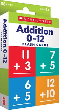 Flash Cards: Addition 0-12 - English Edition