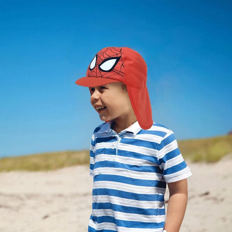 Spider-Man Chapeau Soleil Et Baignade Spider-Man Rouge