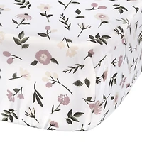 Perlimpinpin-Drap contour en coton-Floral