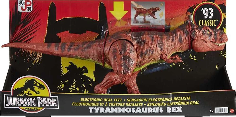 Jurassic Park Electronic Real Feel Tyrannosaurus Rex with Sounds