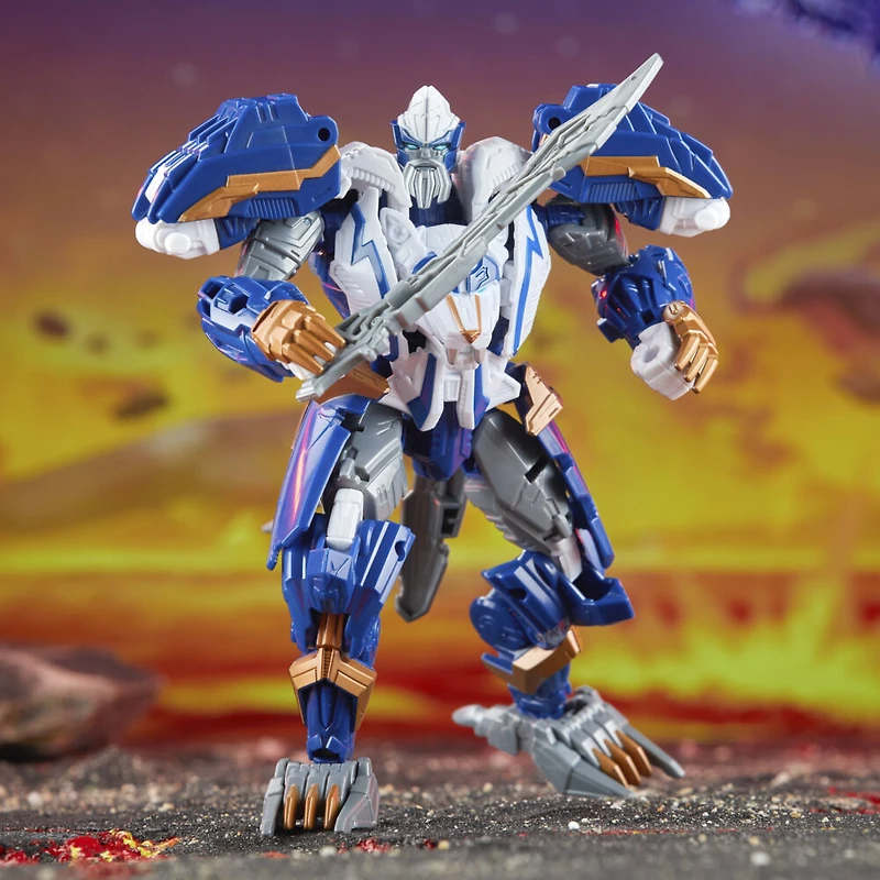 Transformers Legacy United Voyager Class Prime Universe Thundertron Action Figure