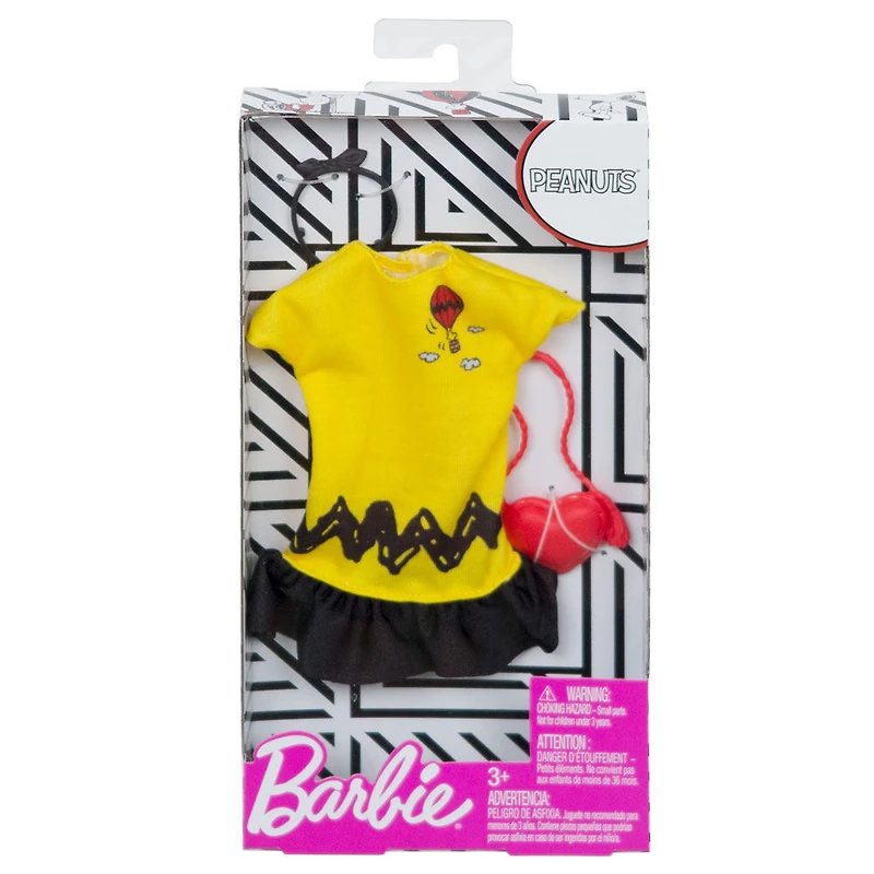 Barbie - Vêtements - Tenue au look complet - Charlie Brown - Robe.