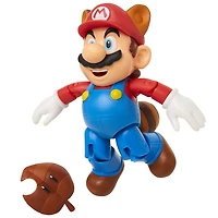 Super Mario 4 "Figures Wave 20 - Raton laveur Mario avec feuille