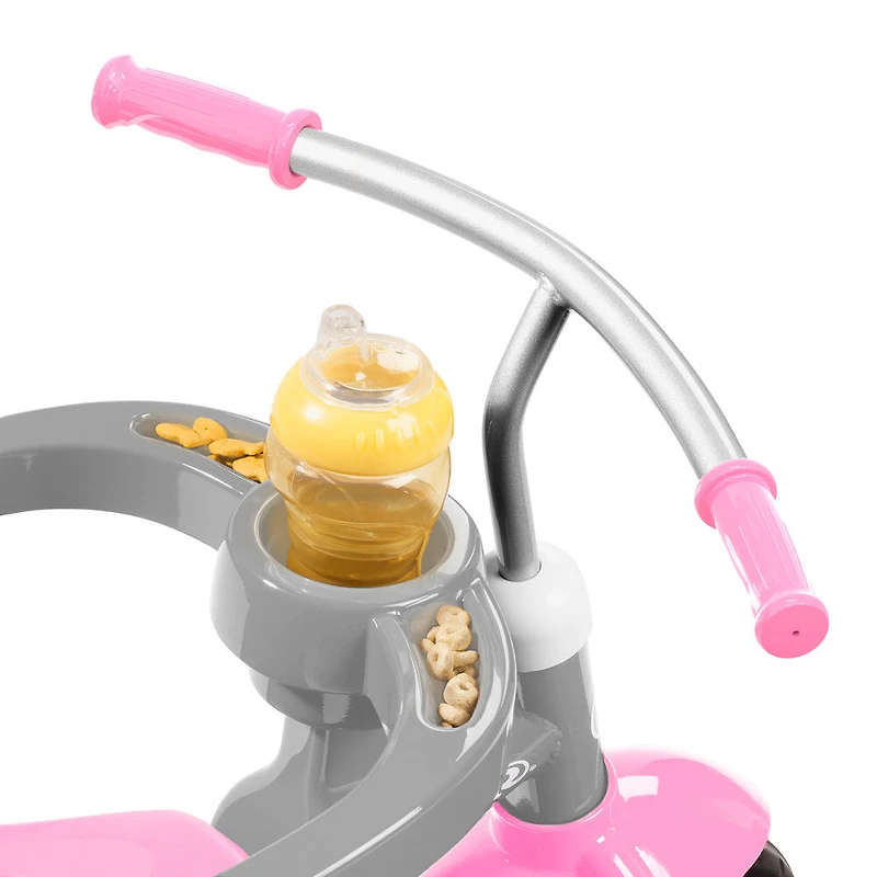 Radio Flyer - Tricycle de luxe 4-en-1 “Promenade 'N Trike” - Rose - Notre exclusivité