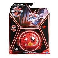 Bakugan Deka, Figurine articulée géante Titanium Dragonoid personnalisable et cartes à collectionner, Combine & Brawl
