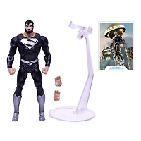 DC Multiverse - Solar Superman (Costume Noir) Figurine
