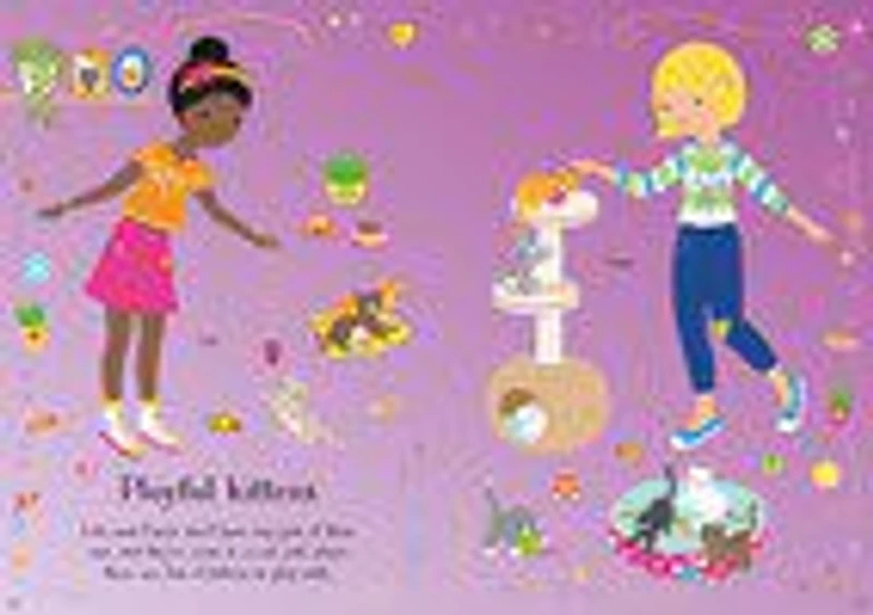 Little Sticker Dolly Dressing Pets - English Edition