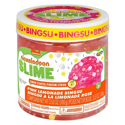 Nickelodeon Slime Specialty Jars  - Pink Lemonade Bingsu