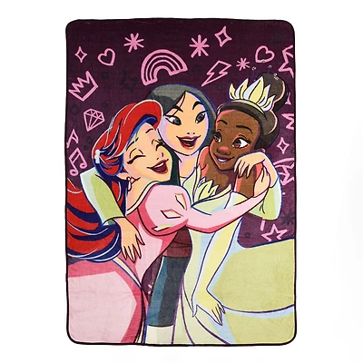 Couverture Surdimensionnée Polaire des Princesses de Disney pour Enfants (60 "x90")