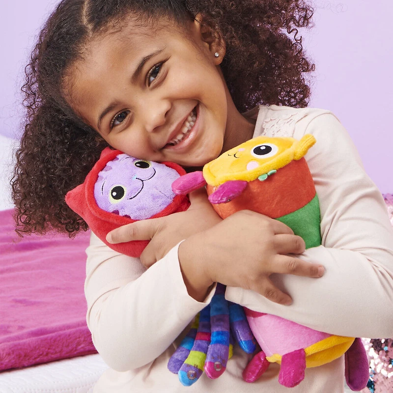 Gabby's Dollhouse, Peluche Purr-ific Plush Daniel James " DJ " Catnip de 25,4 cm