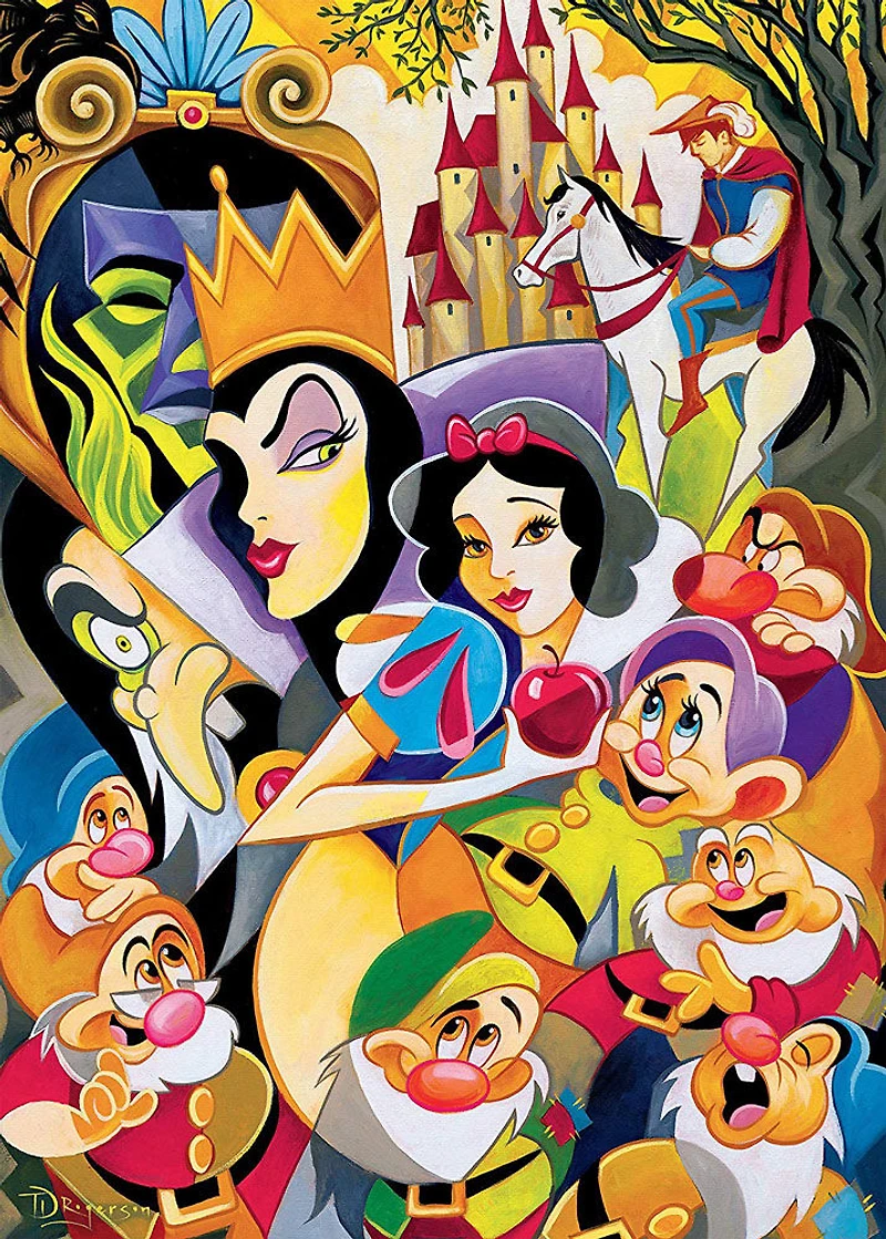 Ceaco Disney Fine Art Puzzle 1000 pièces Enchantement of Snow White
