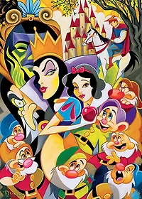 Ceaco Disney Fine Art Puzzle 1000 pièces Enchantement of Snow White