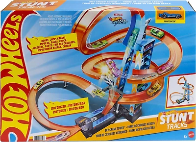 Hot Wheels Sky Crash Tower Track Set