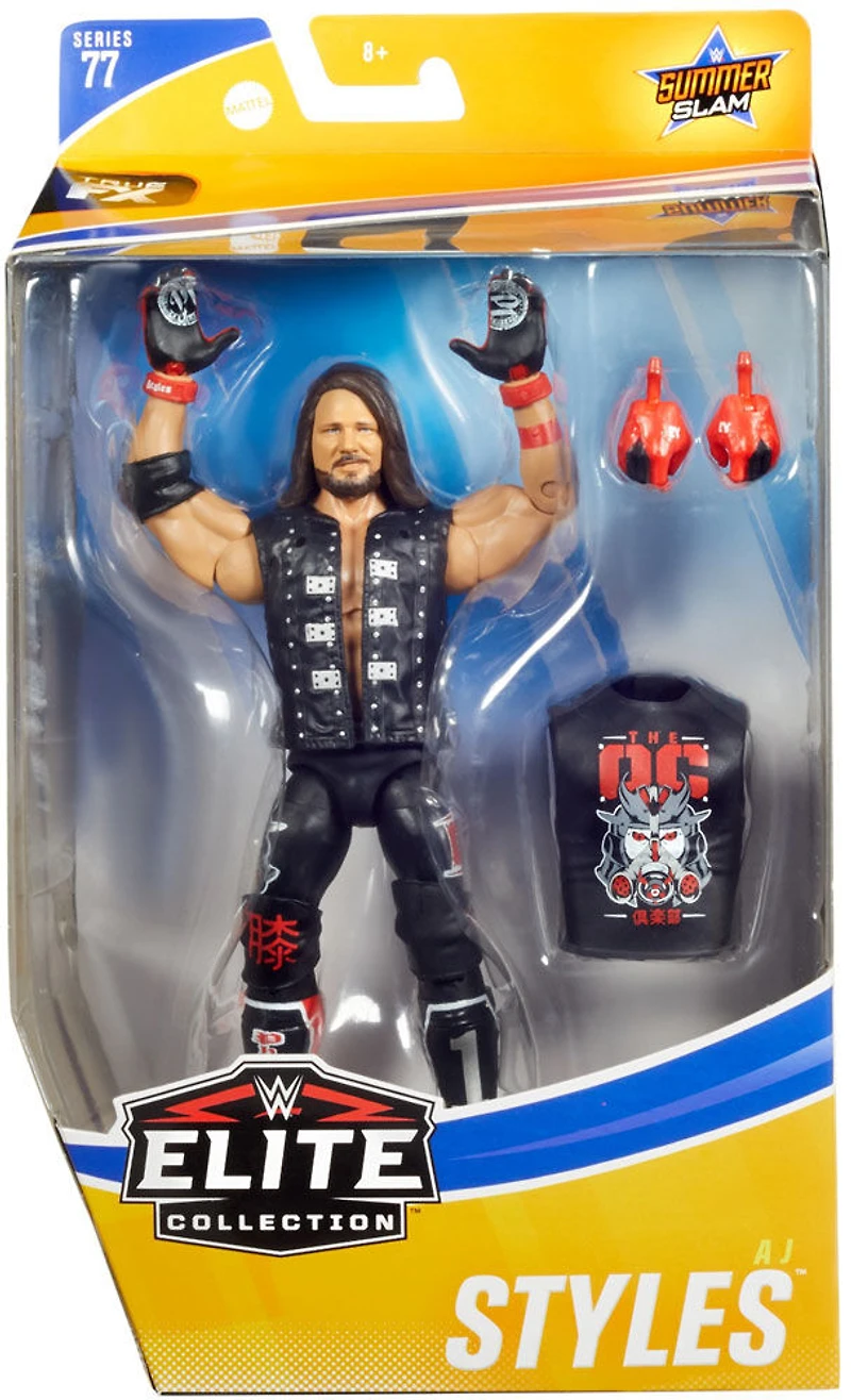 WWE AJ Styles Elite Collection Action Figure