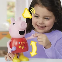 Peppa Pig Talk & Sing Peppa Doll - French Version
