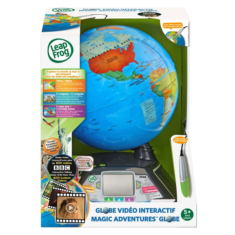 LeapFrog Magic Adventures Globe - French Edition