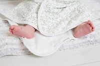 Lulujo - Serviette à capuche - Verdure