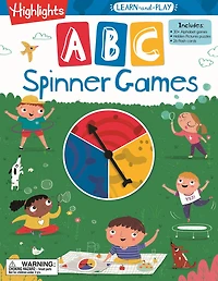 Highlights Learn-and-Play ABC Spinner Games - Édition anglaise