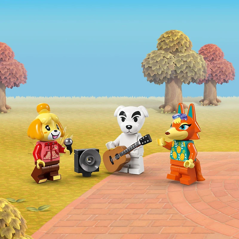 Jouet LEGO Animal Crossing Concert de Kéké sur la place 77502