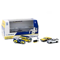 1:64 Dioramas multi-voitures - Michelin Service Center