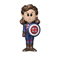 Figurine en Vinyle Captain Carter par Funko SODA! Marvel: What If...?