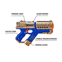 Fusil à cartouches 2PK Meteor édition Chaos Royale X-Shot (24 cartouches) - Notre exclusivité