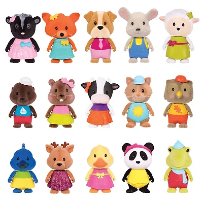 Woodzeez, Figurine à tête branlante dans un gland